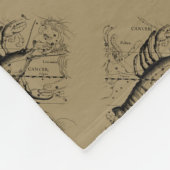 Cancer Constellation Hevelius 1690 June 21-Juli 22 Fleece Deken (Hoek)