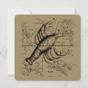 Cancer Constellation Hevelius 1690 June 21-July 22