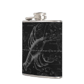 Cancer Constellation Map Black Hevelius circa 1690 Heupfles (Links)