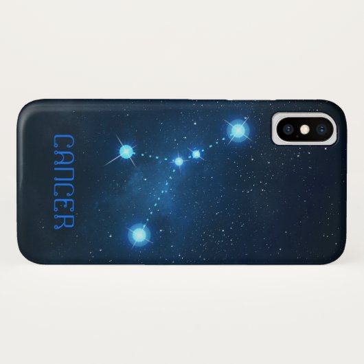 Cancer Constellation Zodiac Case-Mate iPhone Case (Achterkant (horizontaal))