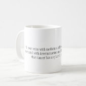 Cancer Cup Koffiemok (Voorkant links)