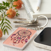 Cancer Dreamcatcher Sleutelhanger (Voorkant Rechts)