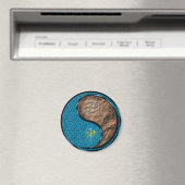 Cancer & Earth Monkey Magneet (Insitu (Vaatwasser))