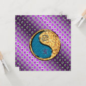 Cancer & Fire Boar Kaart (Voorkant / Achterkant in situ)