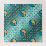 Cancer & Fire Dog Legpuzzel<br><div class="desc">For those born under the sign of Cancer in the Year of the Fire Dog.</div>