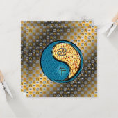 Cancer & Fire Horse Kaart (Voorkant / Achterkant in situ)