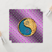 Cancer & Fire Rooster Kaart (Voorkant / Achterkant in situ)