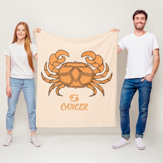 Cancer Fleece Blanket (In situ)