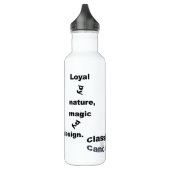 Cancer Fun & Inspiring Design for Daily Use & Gift Waterfles (Links)