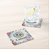 Cancer Glyph Flowers Onderzetter Set (Insitu)