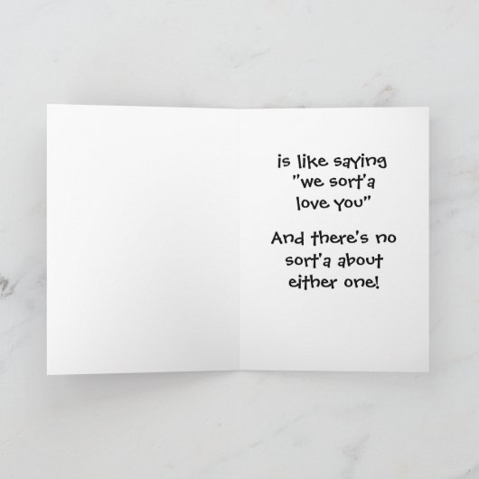 Cancer Hates Laughter Kaart (Binnen)