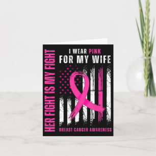 Cancer Her Fights is My Fights Draag Pink Support  Kaart