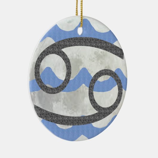 Cancer Keramisch Ornament (Rechts)