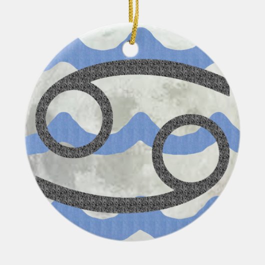 Cancer Keramisch Ornament (Voorkant)