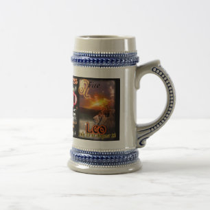 Cancer Leo kussens tall stein Bierpul