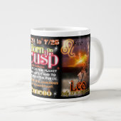 Cancer Leo zodiac cusp Jumbo Mok 7/20 tot 7/25 (Voorkant rechts)