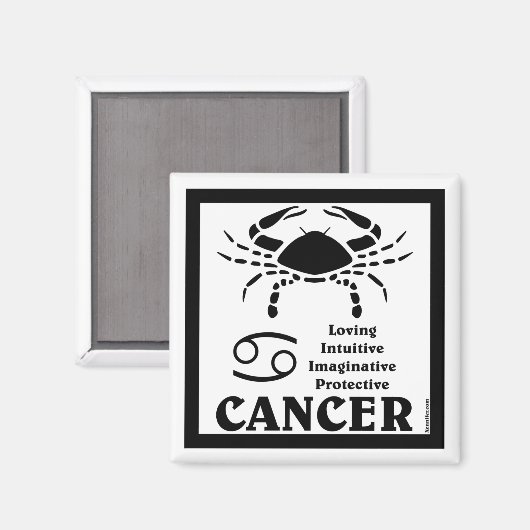 Cancer Magnet (Voorkant / Achterkant)