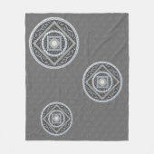 Cancer Mandala Fleece Blanket Deken (Voorkant)