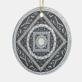 Cancer Mandala Ornament (Links)