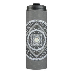 Cancer Mandala Thermal Tumbler Thermosbeker