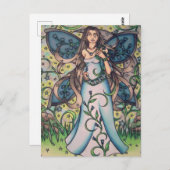 Cancer MoonChild Fairy Goddess Briefkaart (Voorkant / Achterkant)