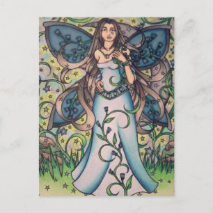 Cancer MoonChild Fairy Goddess Briefkaart