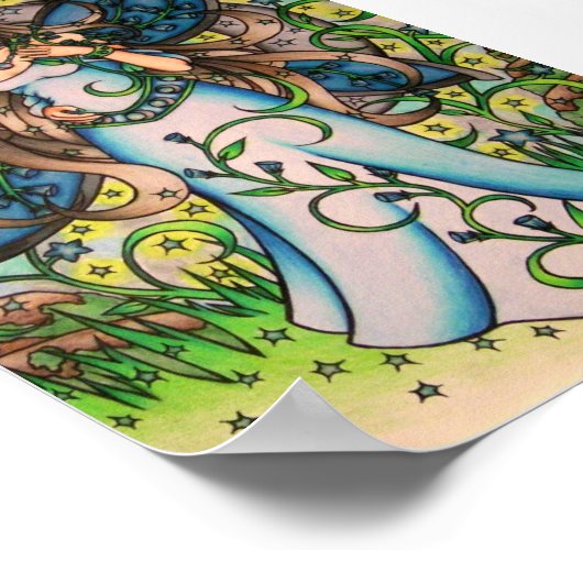 Cancer MoonChild Fairy Goddess Poster (Hoek)