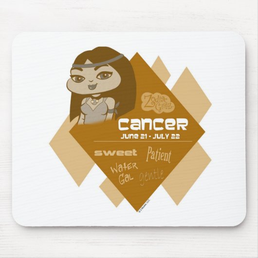 Cancer Mousepad Muismat (Voorkant)