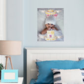 Cancer Newborn Naam Foto Stats Gold Silver Folie Afdrukken (Insitu (Slaapkamer))