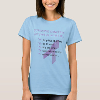 CANCER OVERLEVEN is slechts een deel van wat ik do T-shirt