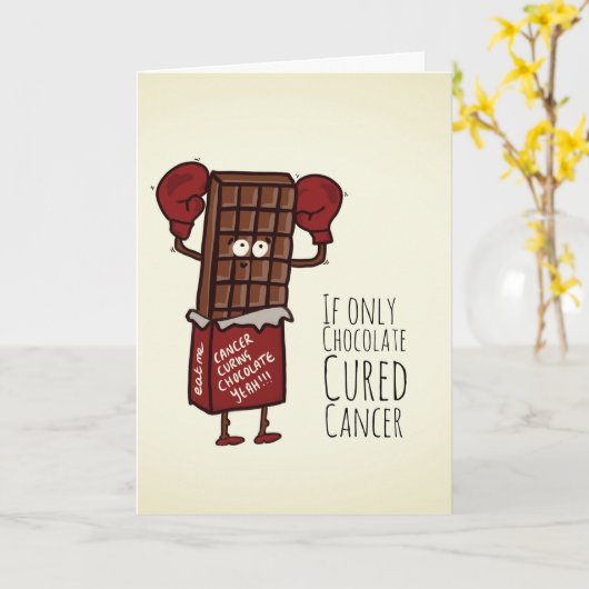 Cancer Patient Funny Card Kaart (Gele Bloem)