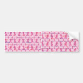 Cancer-PAttern Bumpersticker (Voorkant)