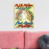 Cancer Poem Angel schilderende gestreken canvaskun Canvas Afdruk (Insitu (Woonkamer))