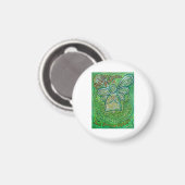 Cancer Poem Green Angel Art Custom Magnet (Voorkant / Achterkant)
