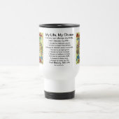 Cancer Poem Guardian Angel Art Coffee Mugs Reisbeker (Center)