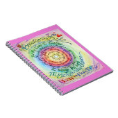 Cancer Poem Rainbow Notitieboek Journal (Rechterzijde)