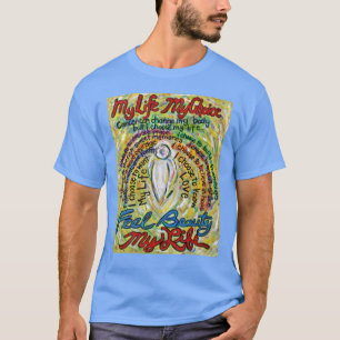 Cancer Poem White Angel Art Shirt