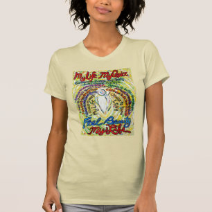 Cancer Poem White Guardian Angel Art Shirt