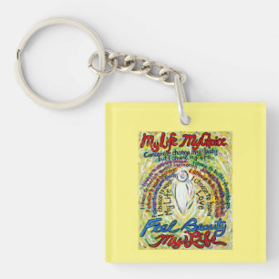Cancer Poem White Guardian Angel Sleutelhangers