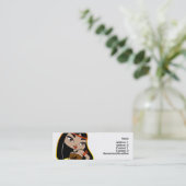 Cancer Profile Card Mini Visitekaartje (Staand voorkant)