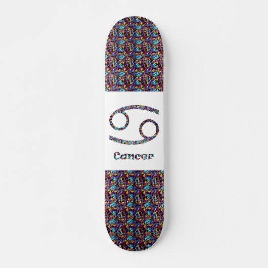 Cancer Psychedelic Skateboard (Voorkant)