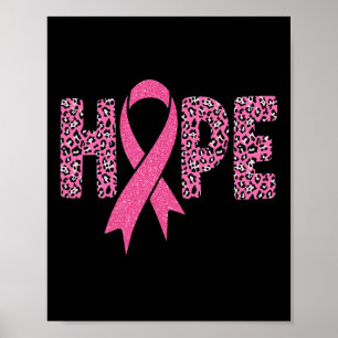 Cancer Rainbow In oktober Draag we Pink Hope Suppo Poster