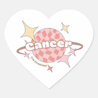 Cancer Retro Planet Horoscoop sticker