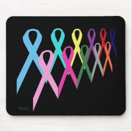 Cancer Ribbons Mousepad door Heard_ Muismat