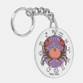 Cancer & Scorpio Acrylic Keychain (Voorkant Links)