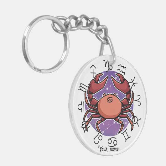 Cancer & Scorpio Acrylic Keychain (Voorkant Links)