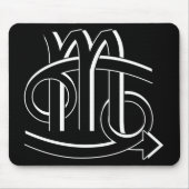 Cancer & Scorpio Partners bw Muismat (Voorkant)