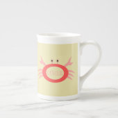 Cancer Star Sign Crab Bone China Mok (Rechts)
