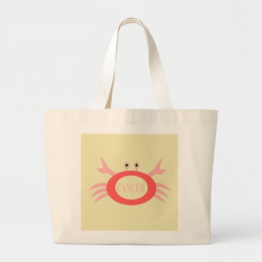 Cancer Star Sign Crab Canvas tas (Voorkant)