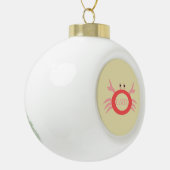 Cancer Star Sign Crab Ornament (Links)